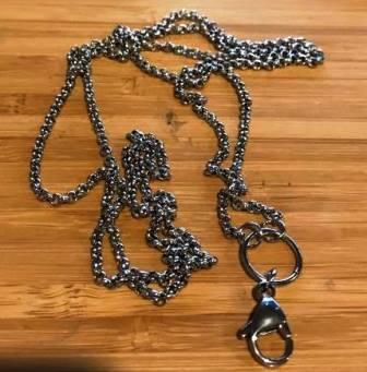 Silver Tone Chain for Pendant or Locket