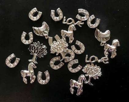 Silver Charms for Memory Lockets