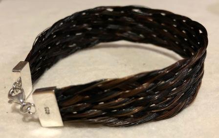 Basket Weave Horse Hair Bracelet