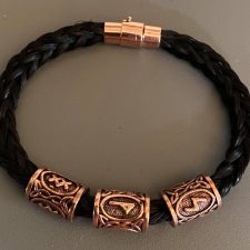 Viking Horsehair Bracelet Copper