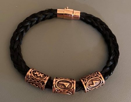 Viking Horsehair Bracelet Copper