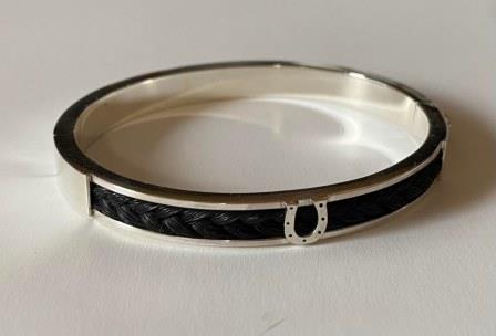 Sterling Silver Horseshoe Bracelet